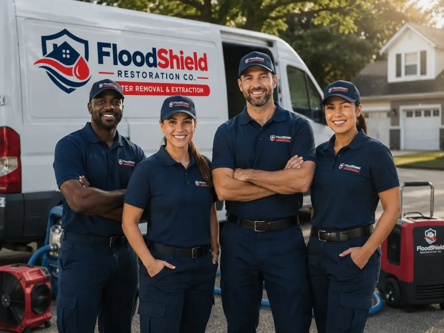 Flood Damage Restoration company in Mount Blanchard, OH